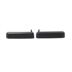 Set of 2 Black Exterior Front Left & Right Door Handles for Nissan D21 (1986–1997)