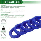Set of 5 Oil Seal Rotary Shaft Seal 40x55x10mm TPU High Pressure