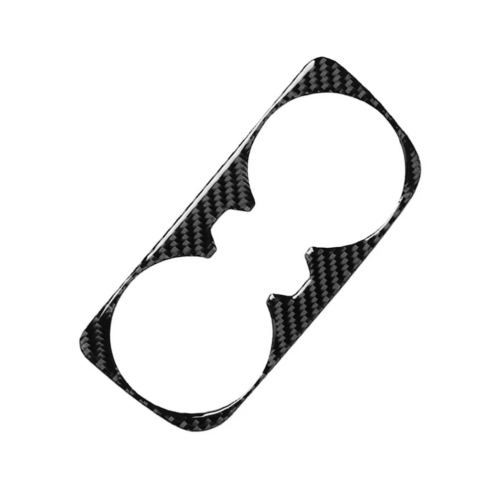 1x Interior Water Cup Holder Panel Trim for Audi Q7 SQ7 (2016–2019) Carbon Black