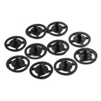 Set of 10 Hood Insulation Retainer Clips for Nissan (Fits 65832-F5000, 65846-30F00)
