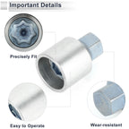 Type X Wheel Lock Lugnut with Bolt Kit Nut Removal Key for Audi A4L A5 (2013–2020)