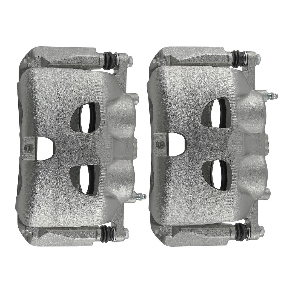 Set of 2 Front Left & Right Brake Calipers w/Bracket for Ford F-150 (2012–2020) 18-B5404