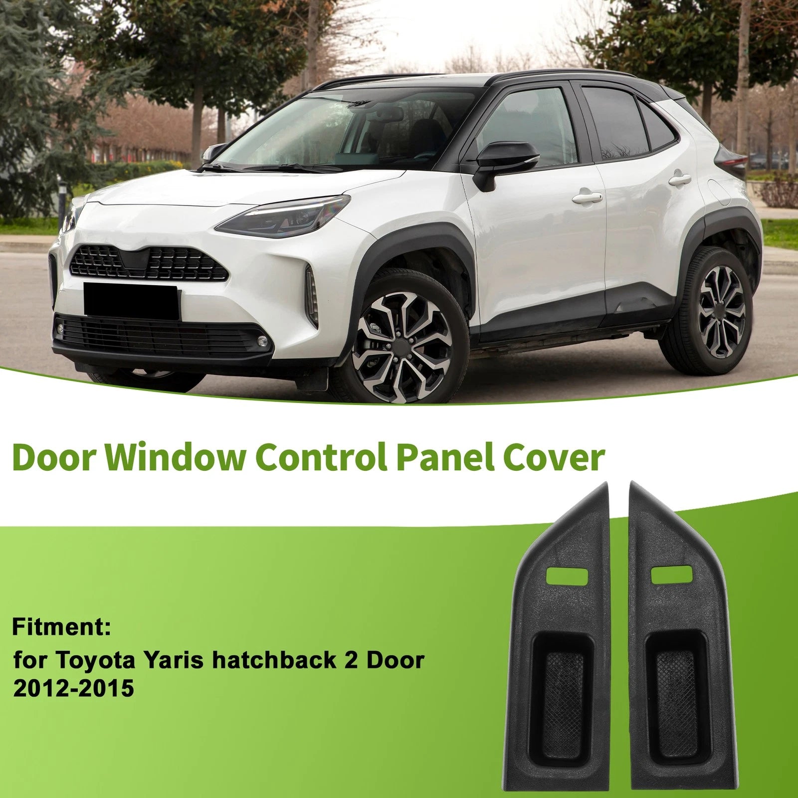 Window Switch Bezel Cover for Toyota Yaris (2006–2011) No. 7423252580C0