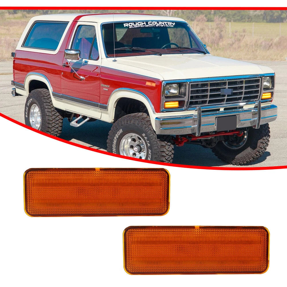Dynamic Sequential LED Signal Lights for Ford Bronco F150 F250 F350 (1980–1986)