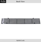 Chrome Wide Rivet Billet Grille Insert for Nissan Pickup (1986-1997)