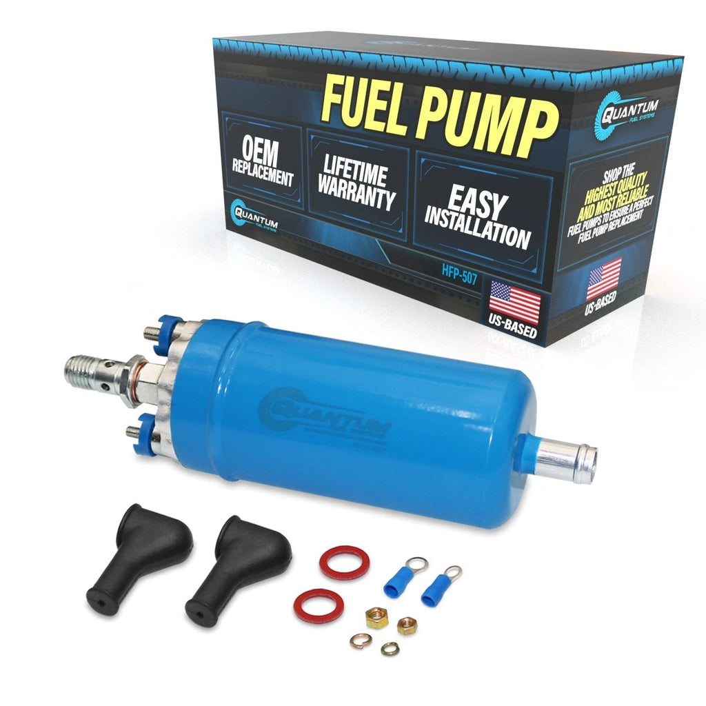 External Inline Fuel Pump QFS for Porsche 924 944 (1987–1988)