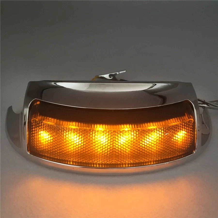 Rear Fender Tip Light for Harley FLHTC FLHTCU FLHTK FLHTKL (2009–Present) Smoke Lens