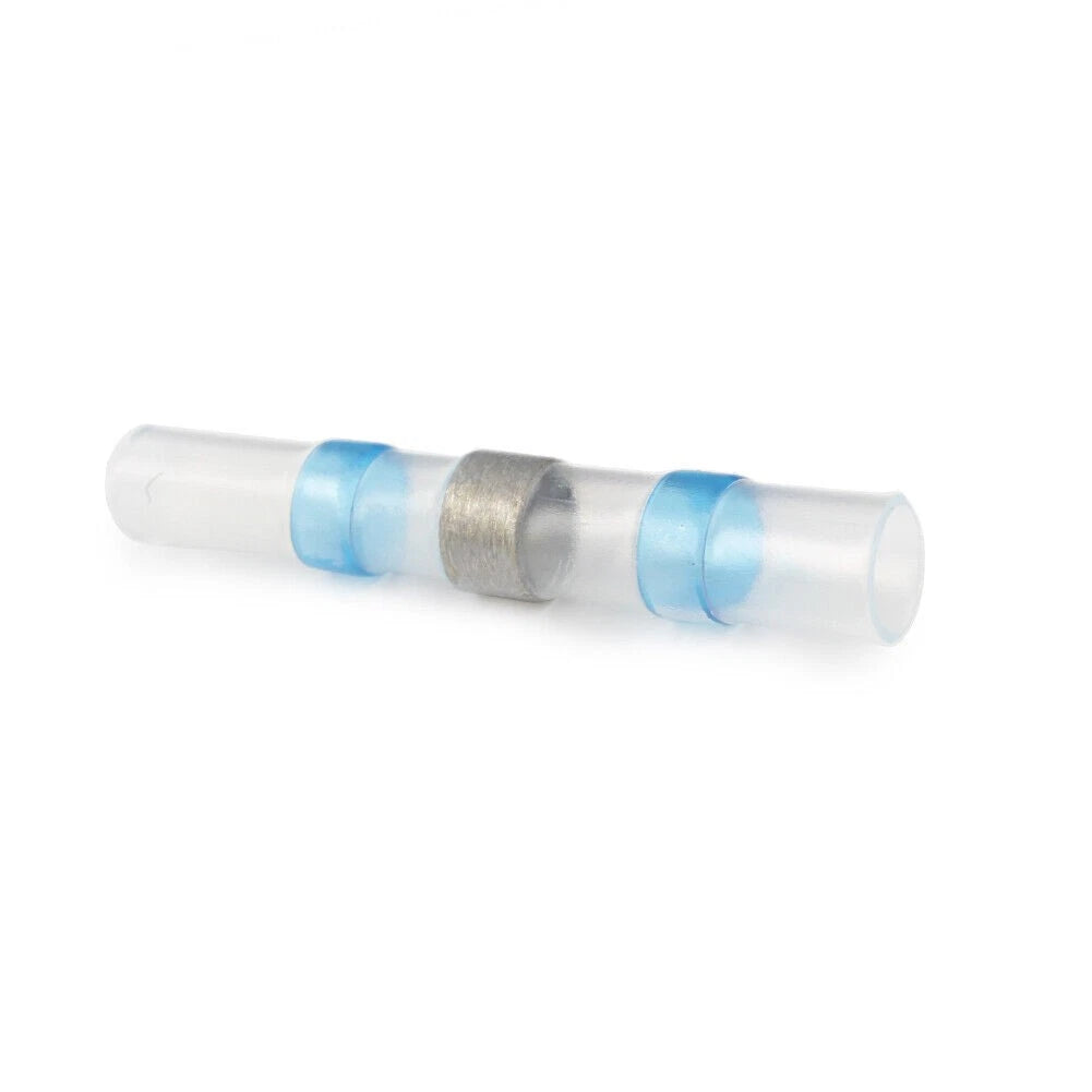 Solder Sleeve Heat Shrink Butt Connectors Waterproof 50pcs for Automotive