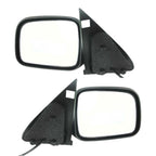Set of 2 Power Mirrors for Jeep Liberty (2002–2007) Textured Black