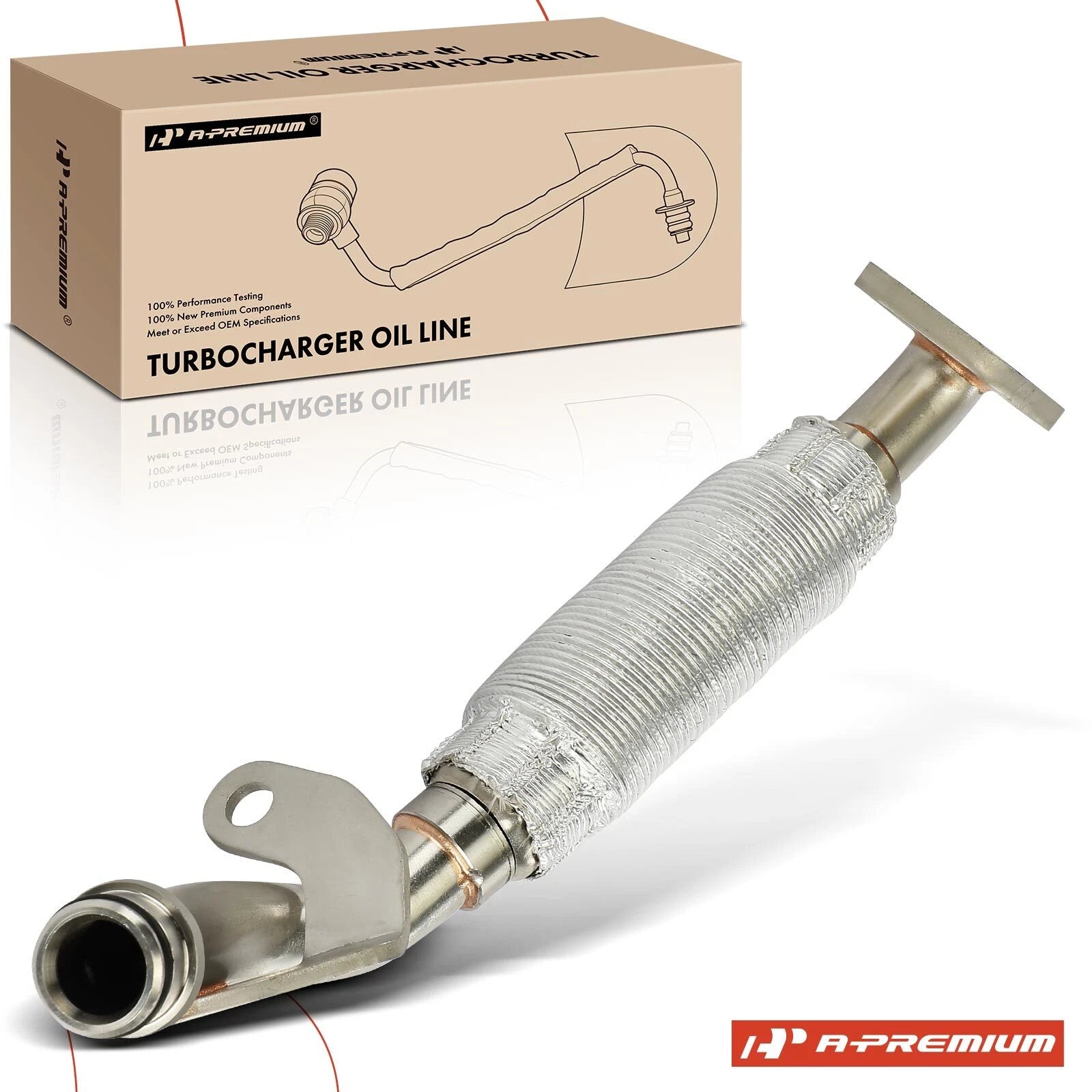 Turbocharger Oil Line for BMW 335i 335xi 335is X6 Z4 1 Series M (2007–2013)