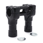CNC Black 4" Riser Handlebar Top Clamp for H-D Softail Breakout Fat Bob (2011)