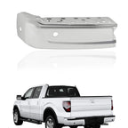 Rear Bumper Wrap Corner LH with 2 Sensor Holes Chrome for F150 (2021–2023)