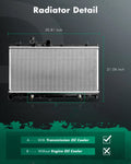 Aluminum Radiator for Subaru Baja (2003–2006), Legacy, Outback (2000–2004)