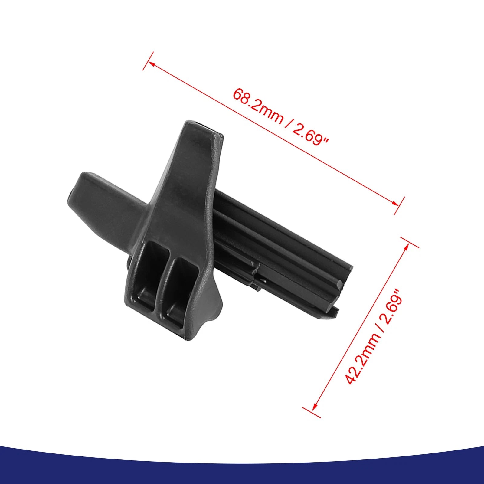 2X Parcel Shelf Clips Retainer for Mercedes-Benz B Class (2005–2008)
