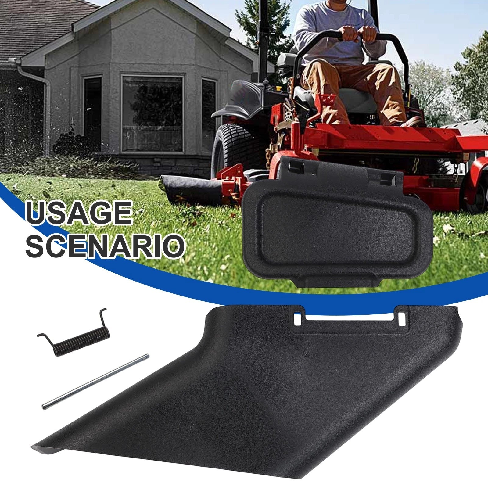 Side Discharge Chute and Deflector for Toro 22 Inch Mowers