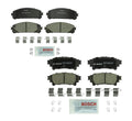 Bosch QuietCast Brake Pads Kit for Toyota Lexus AWD FWD (2010–2023)