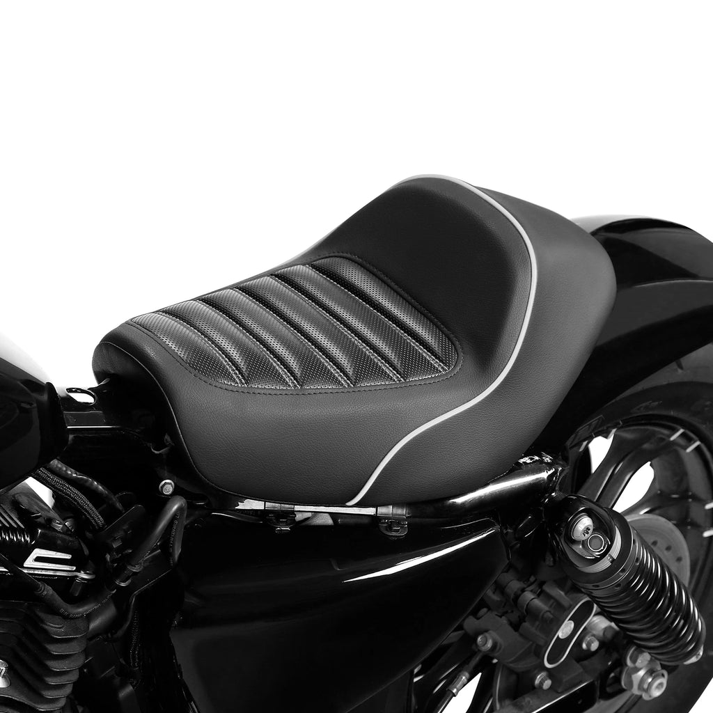 Front Rider Driver Seat for Harley Sportster 883 1200 XL1200 (2010–2022)