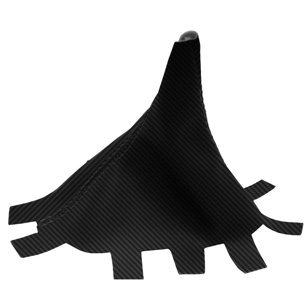 Manual Shift Boot Cover for Honda Civic (2016–2020) Carbon Fiber Black