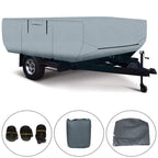 RV Trailer Cover for Folding Pop Up Camper (2016â2018) - Scratch Resistant, Anti-UV