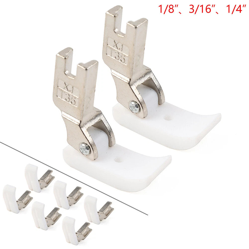 2X Left Side Piping Welting Foot #T69L for Industrial Sewing Machine