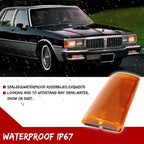 Amber Lens Side Marker Lights for Pontiac Parisienne Bonneville Safari