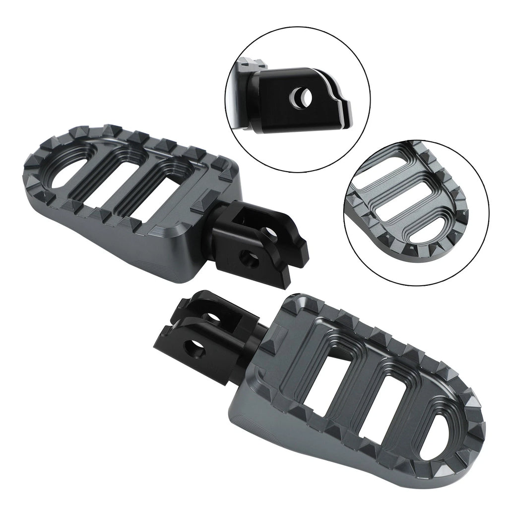 Front Footrests Foot Pegs for Harley Sportster S, Low Rider, Fat Bob, Softail Slim