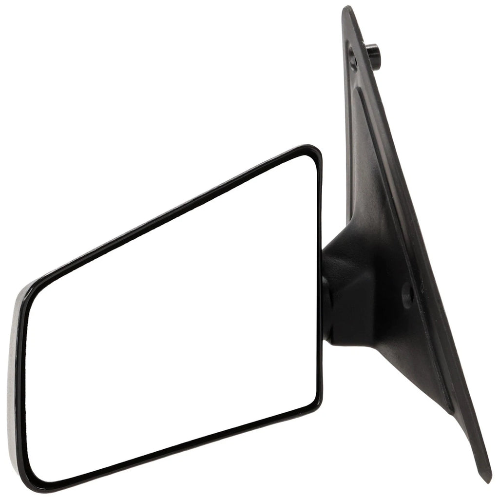 Left Manual Fold Mirror for Chevrolet S10 (1982–1993) Textured Black