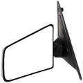 Left Manual Fold Mirror for Chevrolet S10 (1982–1993) Textured Black