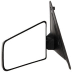 Left Manual Fold Mirror for Chevrolet S10 (1982–1993) Textured Black