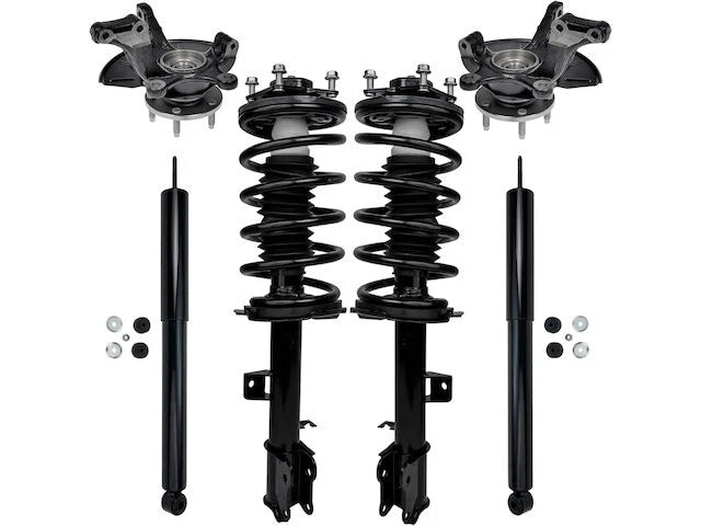 Front and Rear Shock Strut Steering Knuckle Kit for Mazda Tribute (2001–2007)