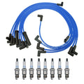 NGK 8mm Wire Set & Denso Platinum Spark Plug Kit for Century Cutlass Impala