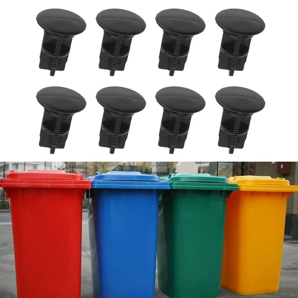 8 Replacement Hinge Pins for 100L 120L 240L Bins (43mm x 18mm x 33mm)
