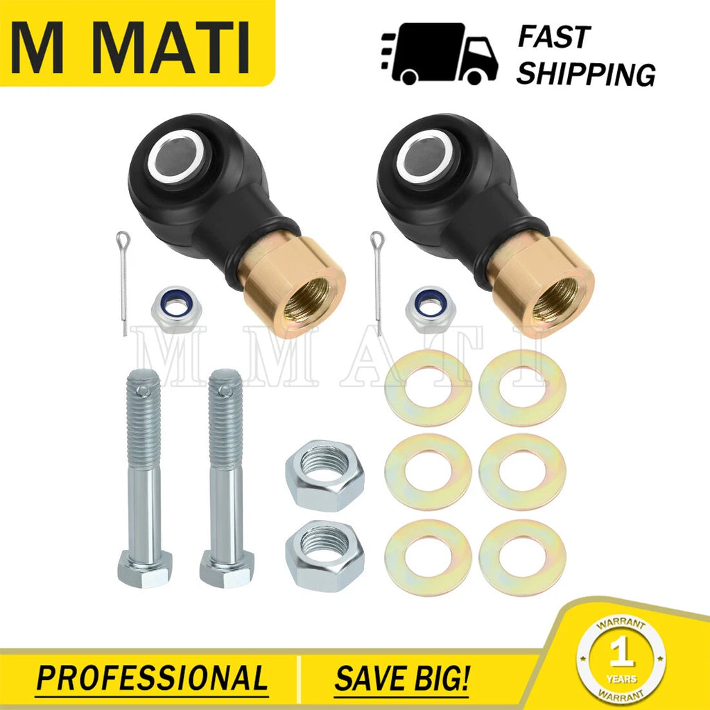2X Outer Tie Rod Ends for Polaris RZR 570 (2012–2022), RZR 800 (2008–2014)