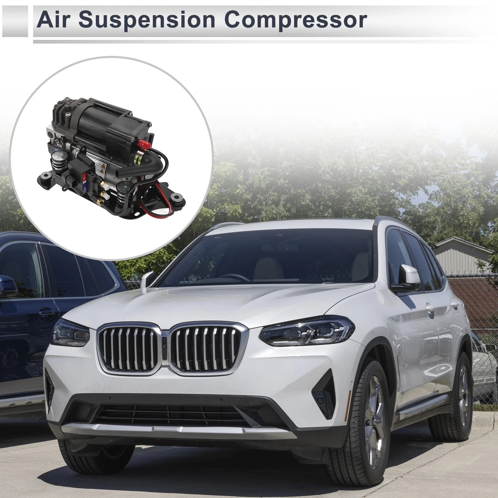 Air Suspension Compressor for BMW 640i xDrive Gran Turismo (2018–2023) No.37206886721