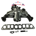 Exhaust Manifold & Gasket Kit for Jeep Cherokee Dakota Wrangler (1997–2006)