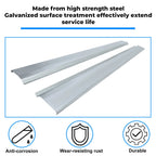 Set of 2 Outer Rocker Panels for Dodge Ram 1500 2002–2008 Quad Cab