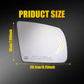 Heated Mirror Glass Set for Toyota Tundra (2007–2020) / Sequoia (2008–2017)