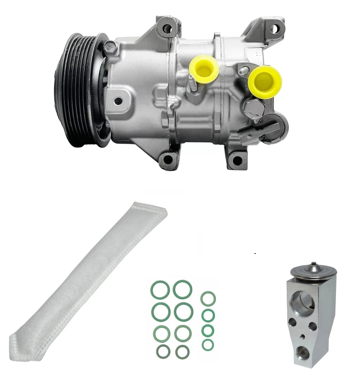 AC Compressor Kit OEM Replacement for Hyundai Sonata Eco 1.6 (2015–2015)