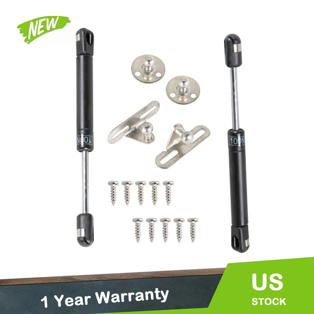 2X Trunk Lid Lift Support Strut Gas Spring Shock for Universal Applications