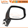 Power Textured Black Right Side Signal Mirror for Honda Civic (2012–2014)