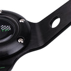 Deep Dish Suede Steering Wheel + Hub Adapter for Honda Civic (1996–2000)
