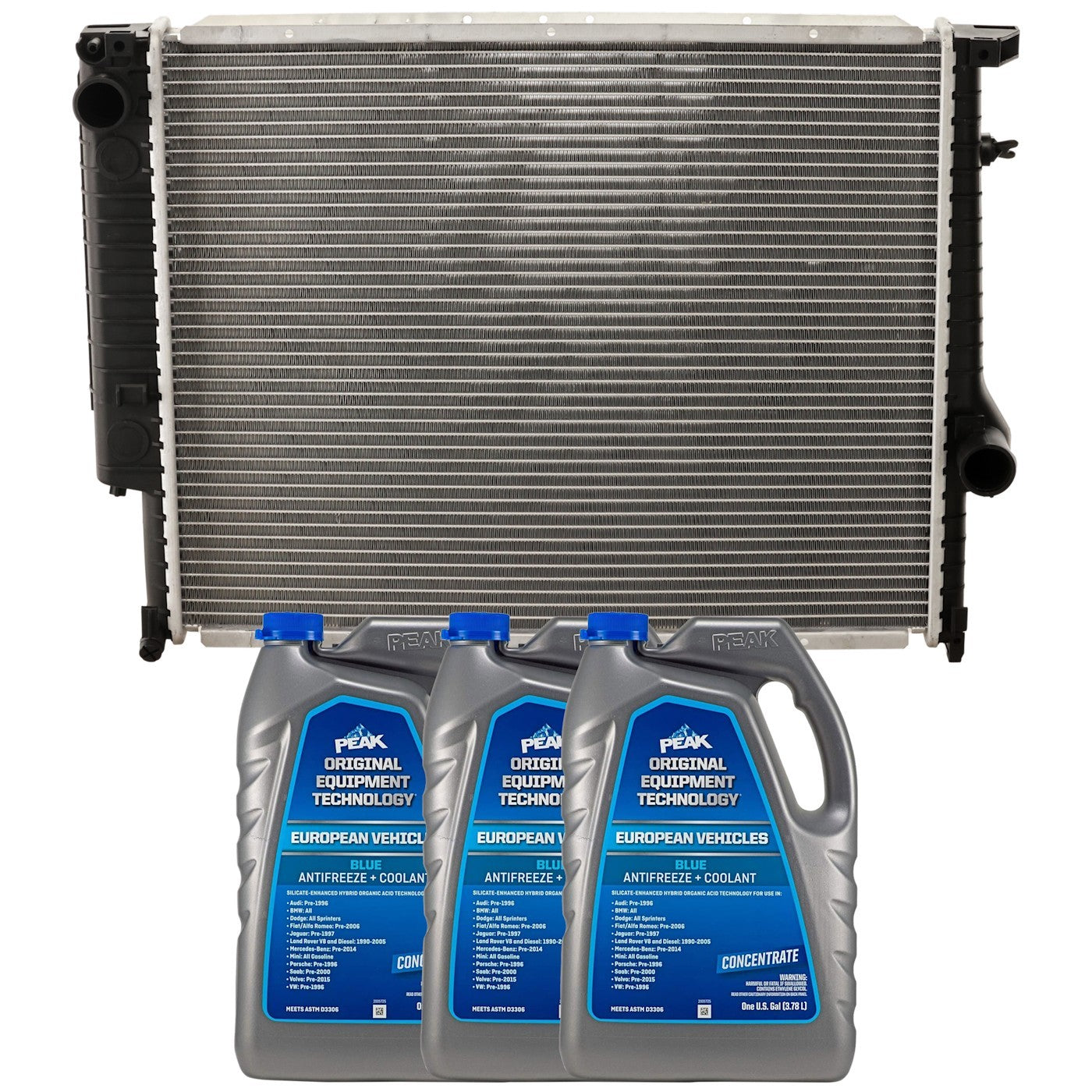 Radiator Set for BMW 323i 323is (1998–1999) Aluminum Core