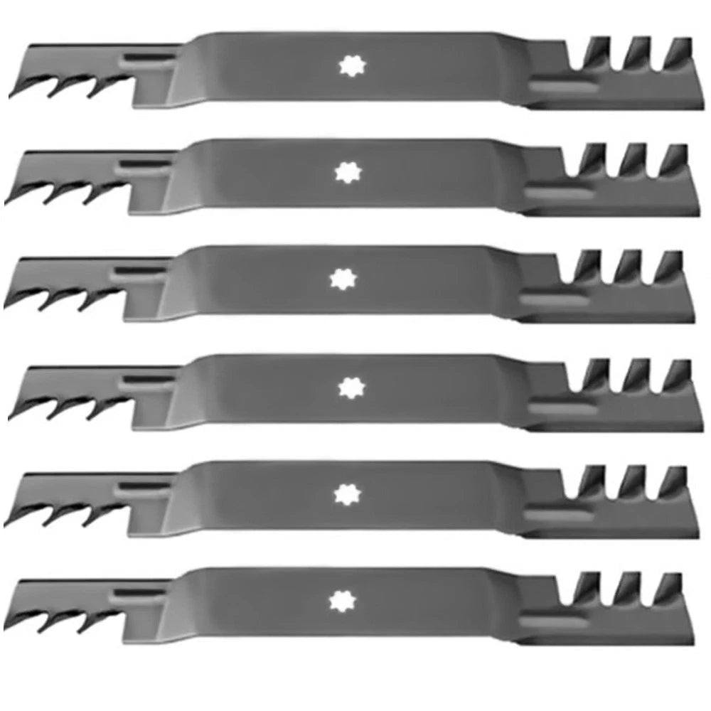 6X Toothed Mulching Mower Blade for Dolmar (Replaces 115)