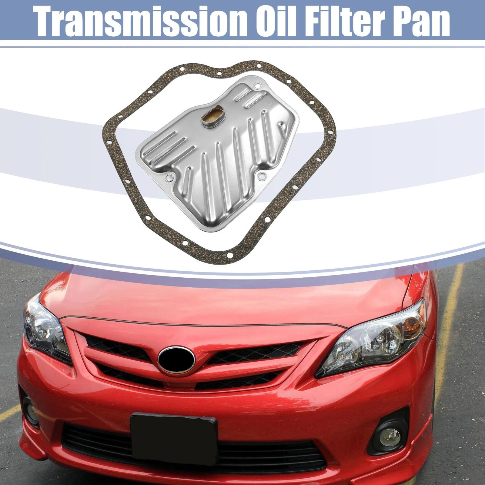 Set of 1 K313 CVT Transmission Oil Pan Gasket for Toyota Corolla  35330-12050