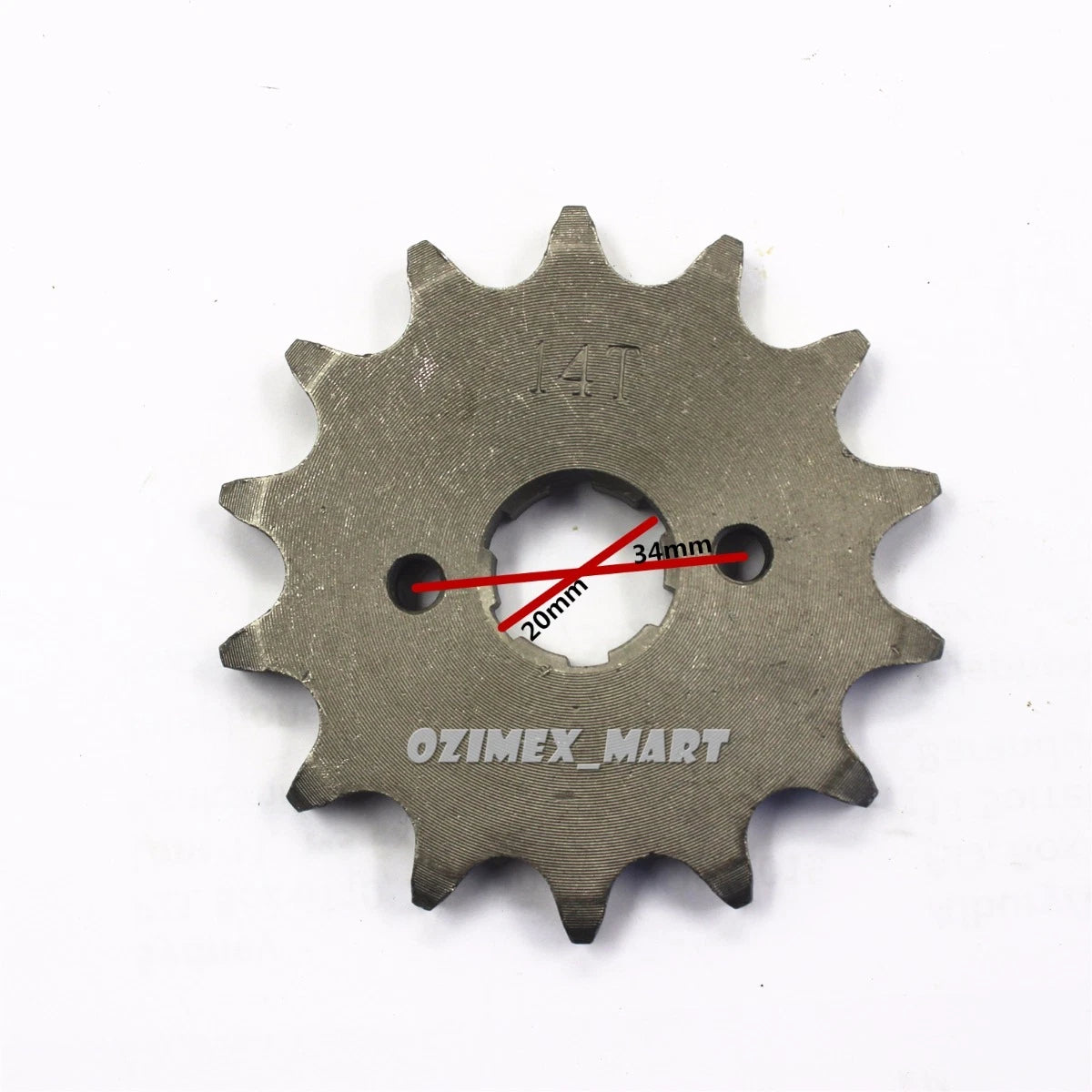 14T 20MM Front Engine Gear Sprocket for Go Kart 530 Chain (Go Kart)