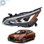 LED Chrome Headlight for Nissan Altima (2019–2020) Driver Left Side