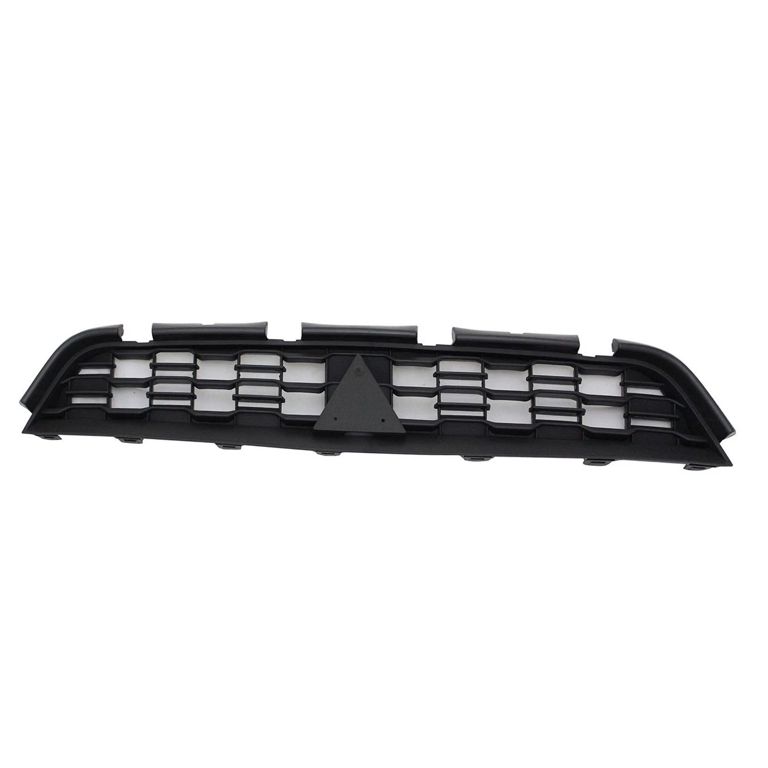 Replacement Black Plastic Front Upper Grille for Toyota Hilux (2016–2020)