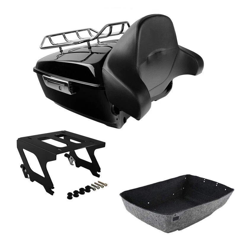 King Trunk Backrest Solo Mount for Harley Low Rider ST (2018–2025)