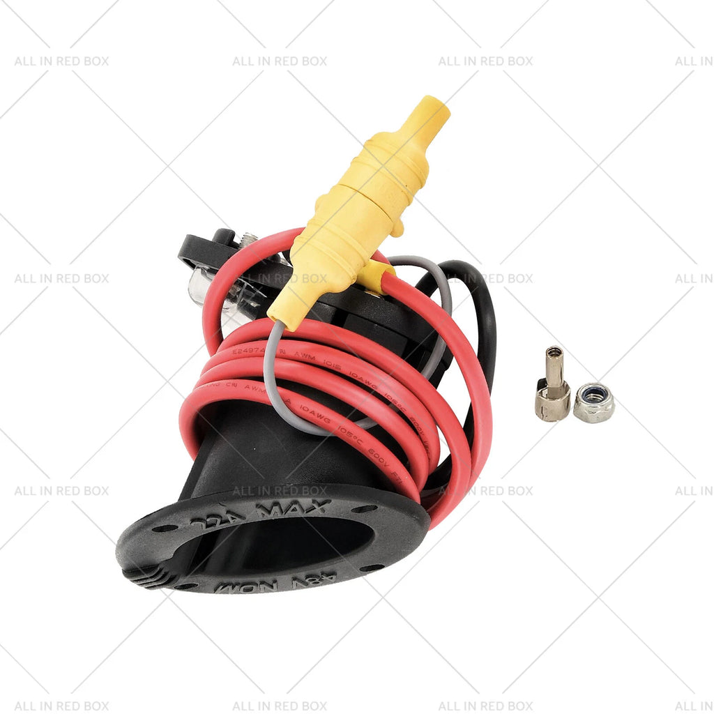 48V Golf Cart Charger Receptacle Fuse Assembly for Club Car DS (2000–Present)