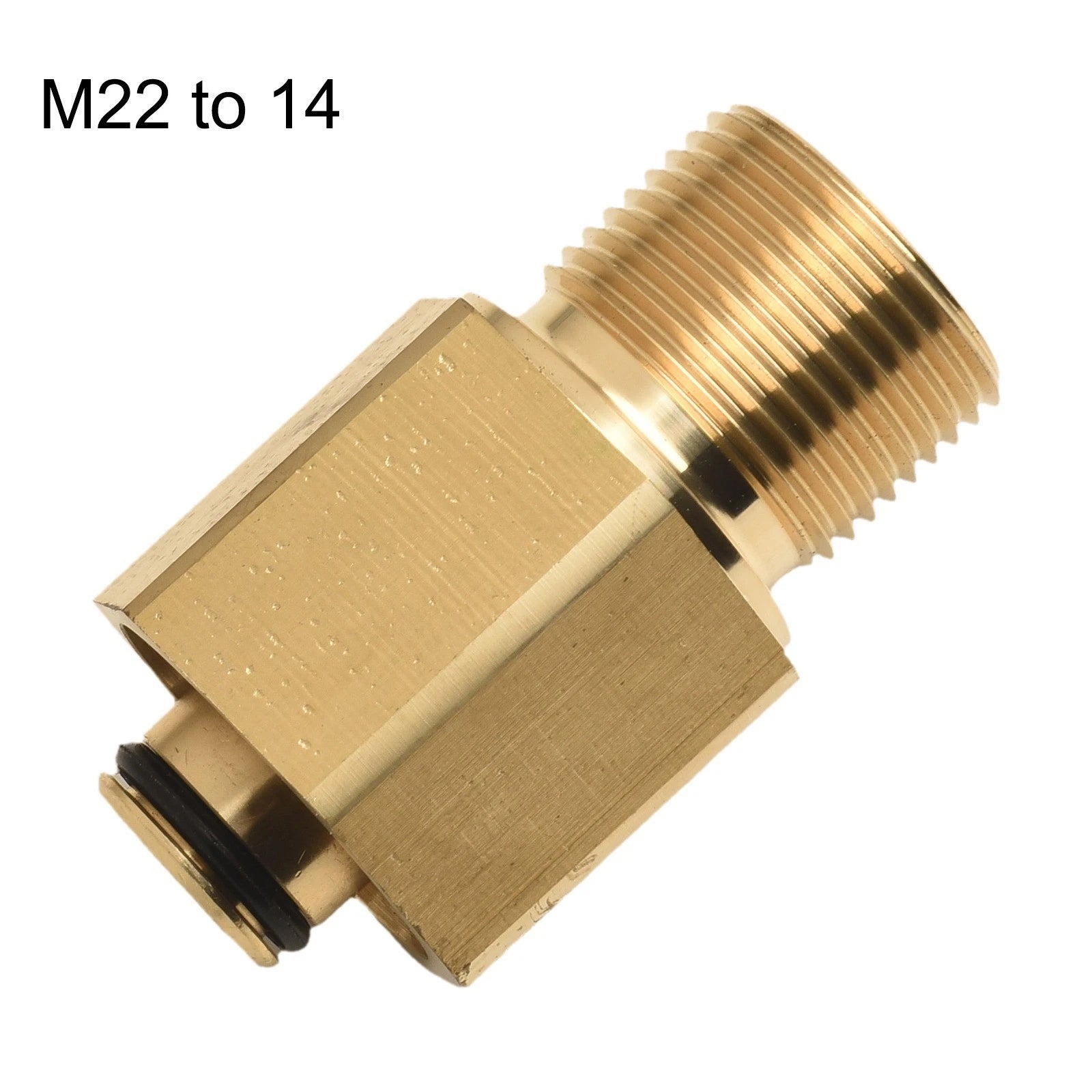 M22 Brass Male High Pressure Hose Adapter for Pressure Washer